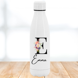 Botella modelo Nombre y inicial