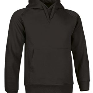 Sudadera capucha negro