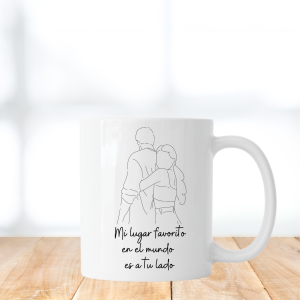 Taza modelo Pareja