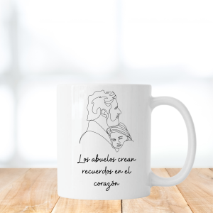 Taza modelo abuelos